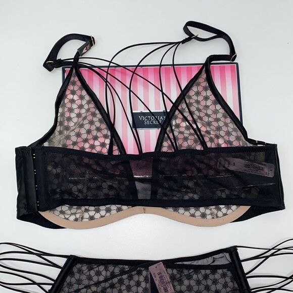 NEW VICTORIA SECRET BRA 36C PANTY Large Set - Picture 5 of 7